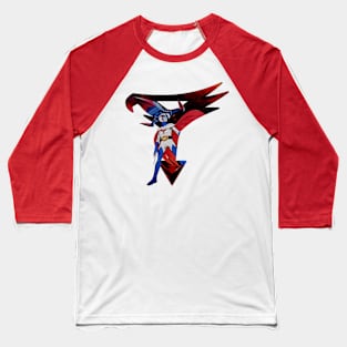 Gatchaman's iconic 3D space logo 3 version Baseball T-Shirt